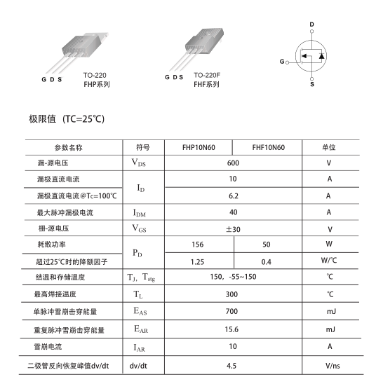 高壓10a場(chǎng)效應管生產(chǎn)廠(chǎng)家